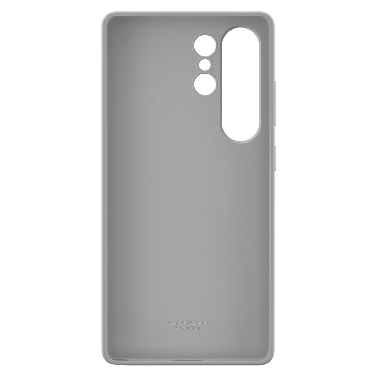 Originele Silicone Backcover Samsung Galaxy S25 Ultra - Grijs - Afbeelding 5