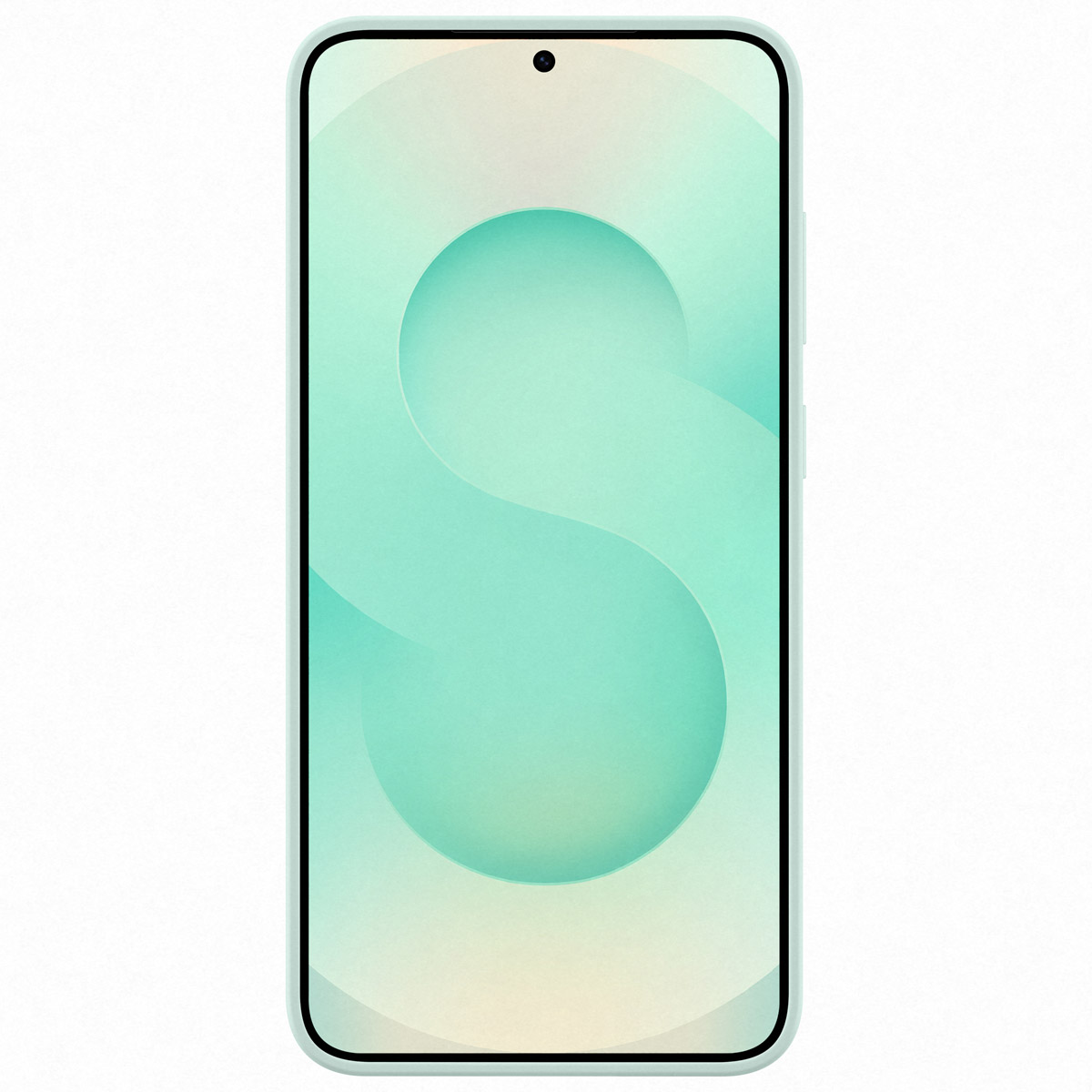 Originele Silicone Backcover Samsung Galaxy S25 Plus - Mint - Afbeelding 2