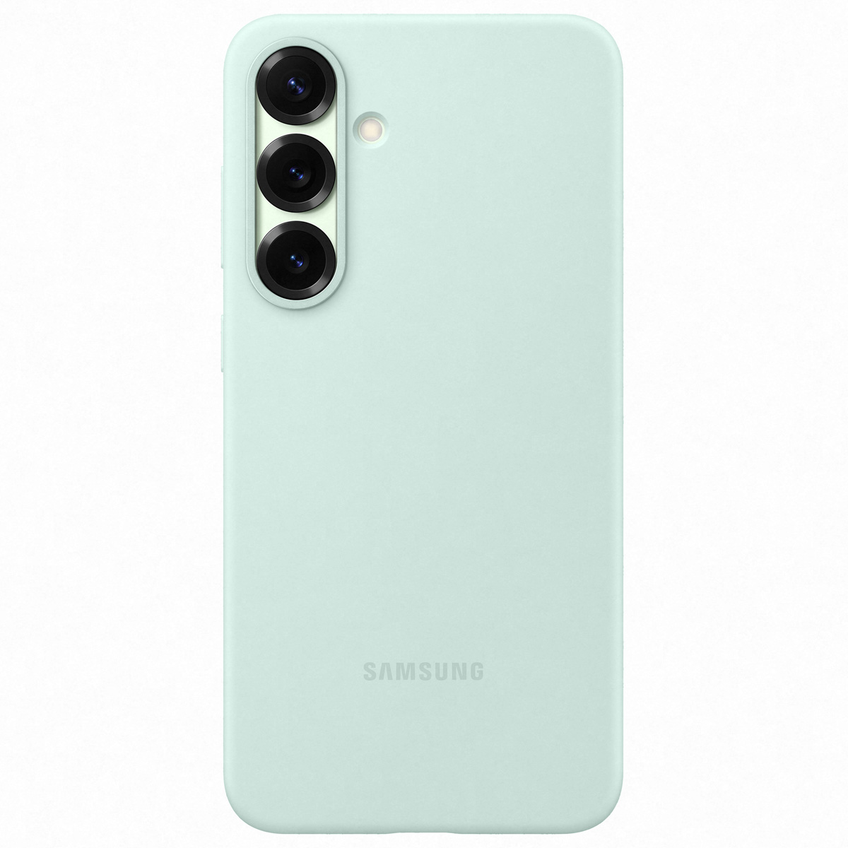 Originele Silicone Backcover Samsung Galaxy S25 Plus - Mint