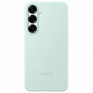 Originele Silicone Backcover Samsung Galaxy S25 Plus - Mint