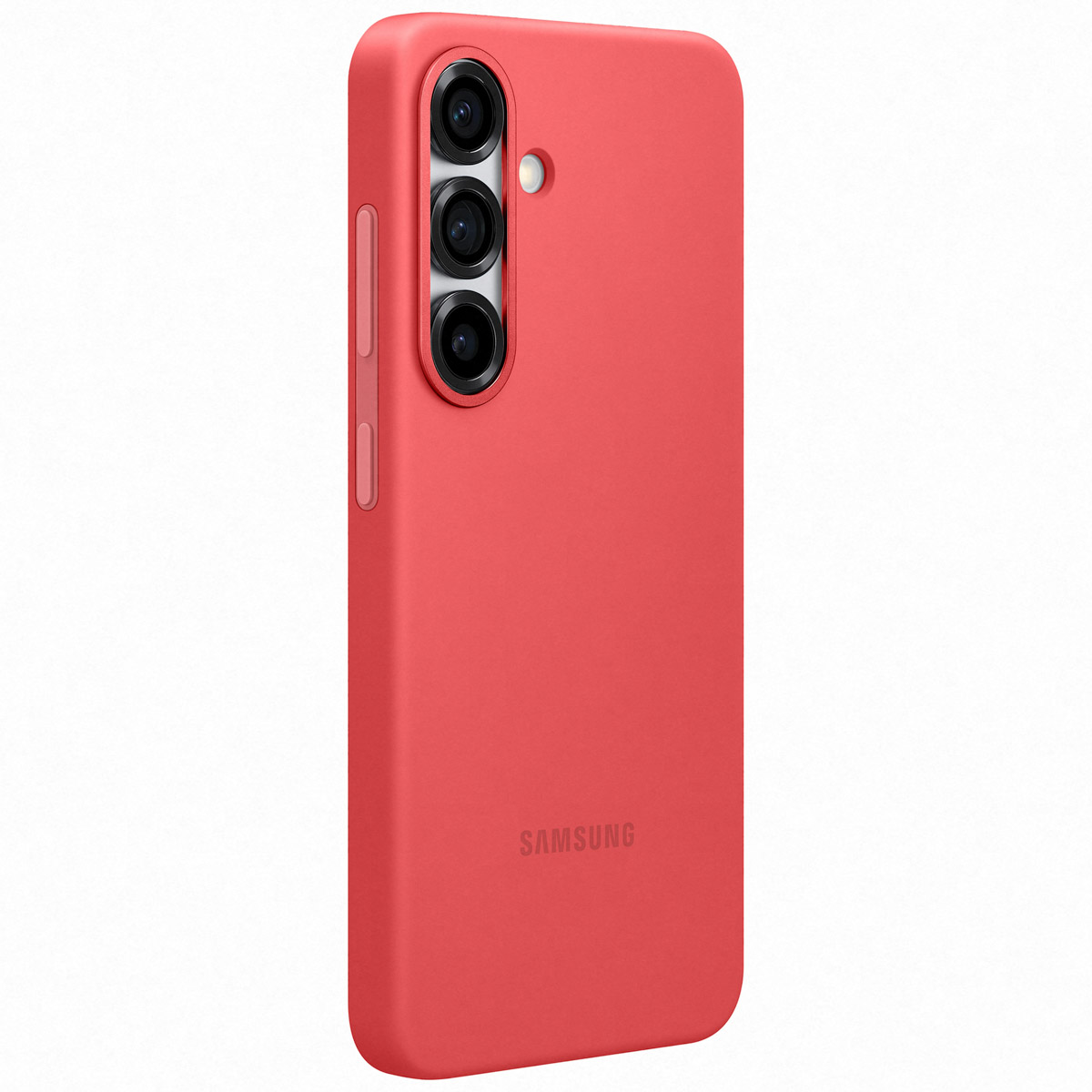 Originele Silicone Backcover Samsung Galaxy S25 - Rood - Afbeelding 3