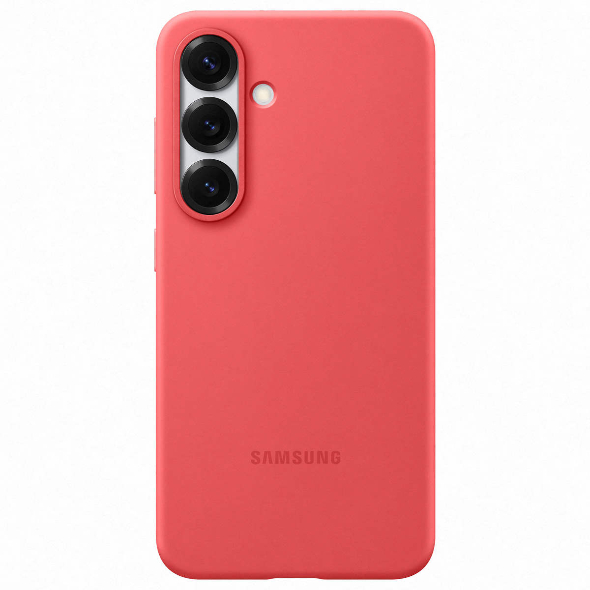 Originele Silicone Backcover Samsung Galaxy S25 - Rood