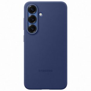Originele Silicone Backcover Samsung Galaxy S25 - Blauw