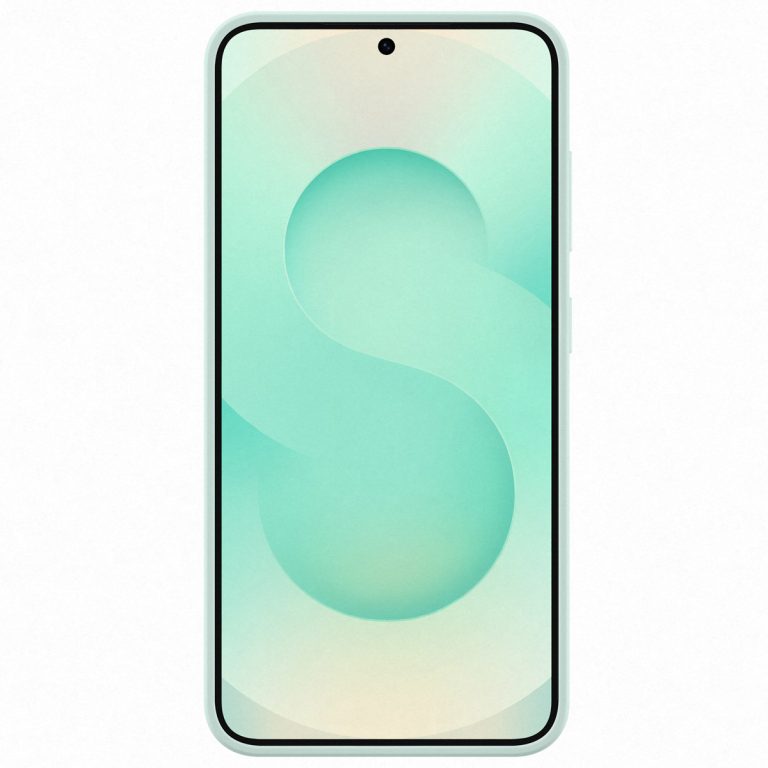 Originele Silicone Backcover Samsung Galaxy S25 - Mint - Afbeelding 3