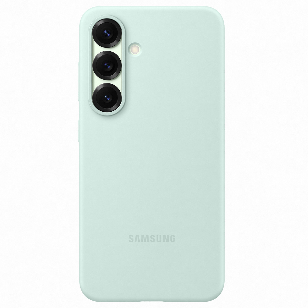 Originele Silicone Backcover Samsung Galaxy S25 - Mint