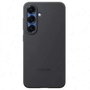 Originele Silicone Backcover Samsung Galaxy S25 - Zwart