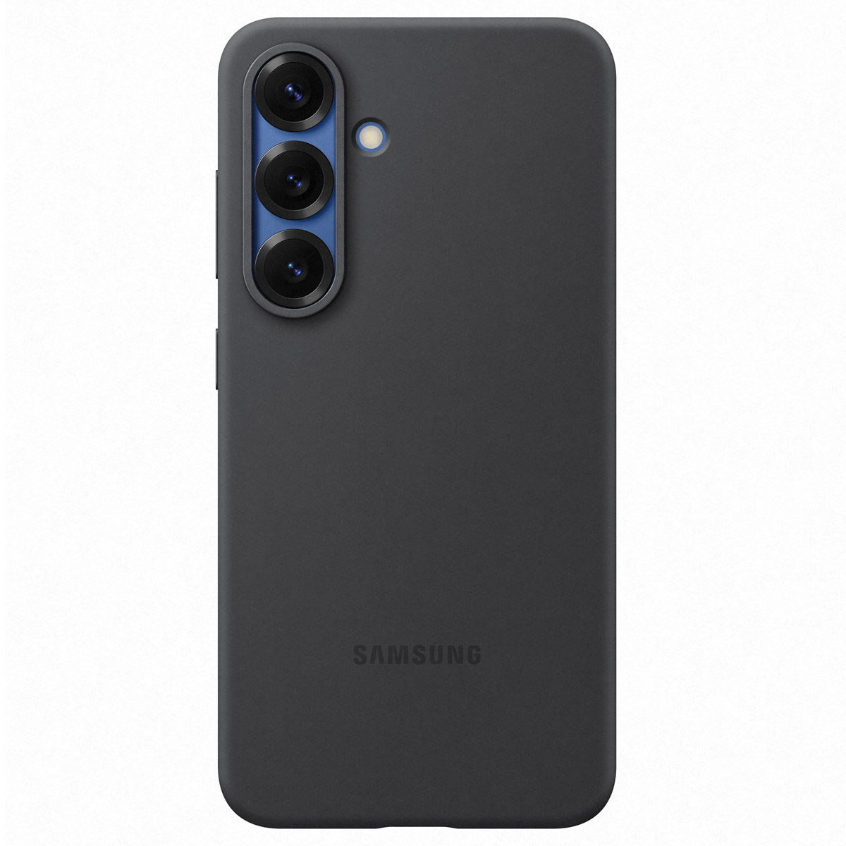 Originele Silicone Backcover Samsung Galaxy S25 - Zwart