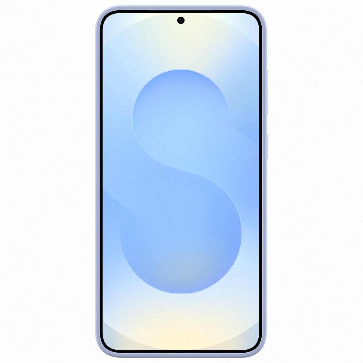 Originele Silicone Backcover Samsung Galaxy S25 Plus - Lichtblauw - Afbeelding 2