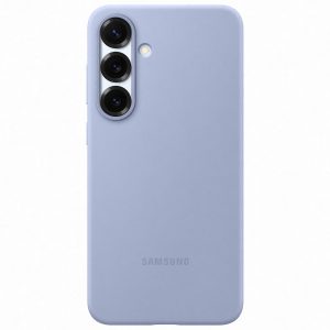 Originele Silicone Backcover Samsung Galaxy S25 Plus - Lichtblauw