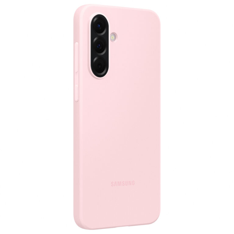 Originele Silicone Backcover Samsung Galaxy A56 - Pink - Afbeelding 4