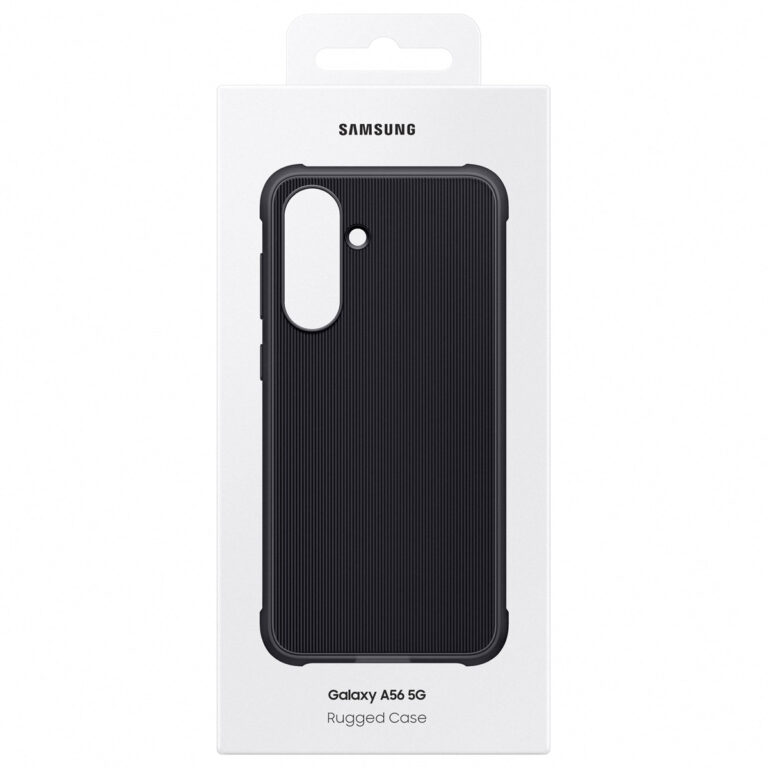 Originele Rugged Backcover Samsung Galaxy A56 - Black - Afbeelding 4