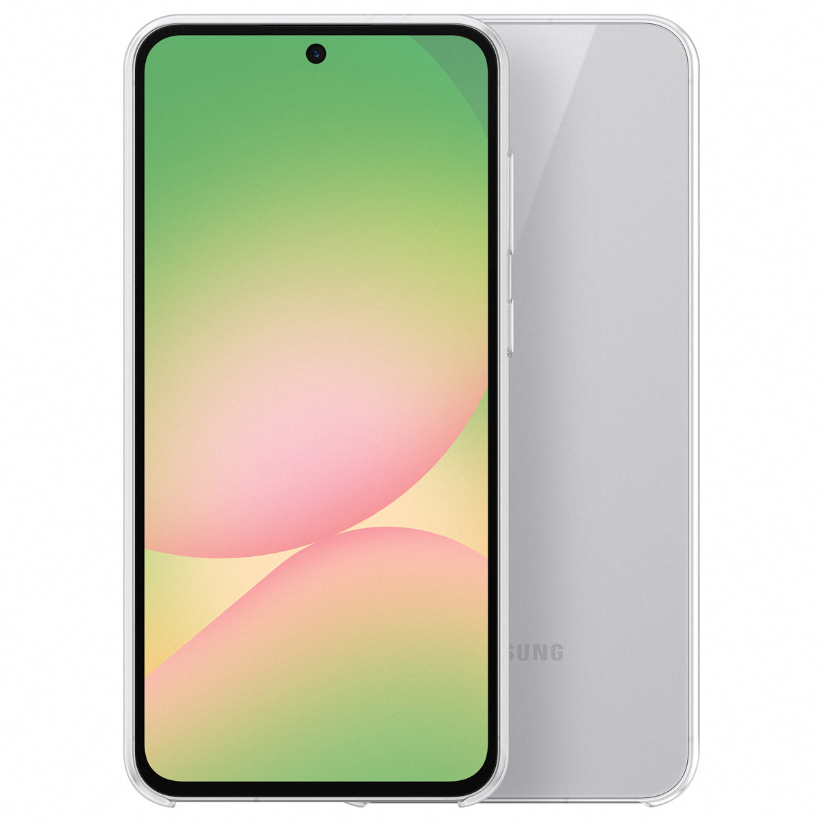 Originele Clear Hardcase Backcover Samsung Galaxy A56 - Clear - Afbeelding 3