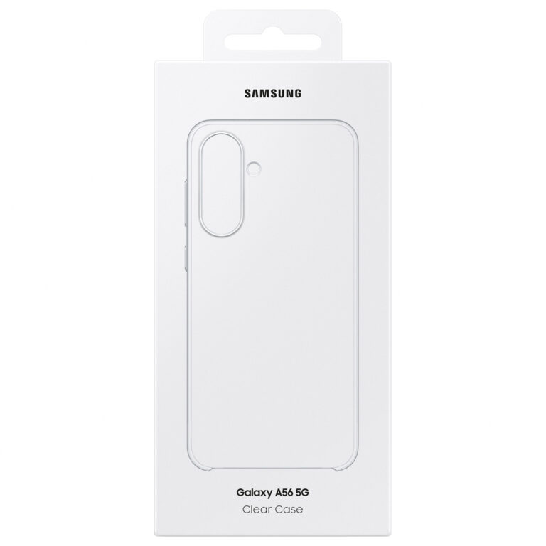 Originele Clear Hardcase Backcover Samsung Galaxy A56 - Clear - Afbeelding 2