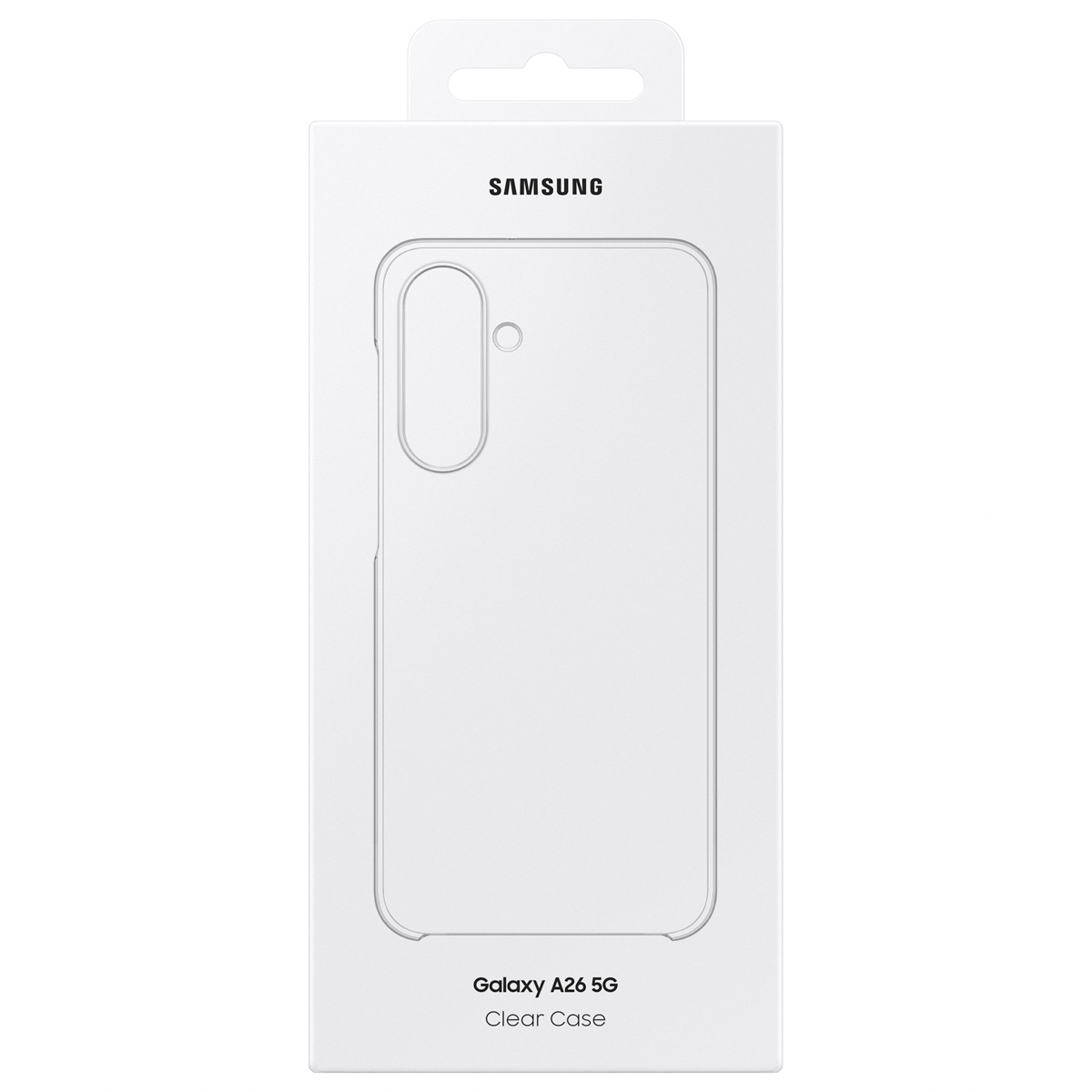 Originele Clear Hardcase Backcover Samsung Galaxy A26 - Clear - Afbeelding 6