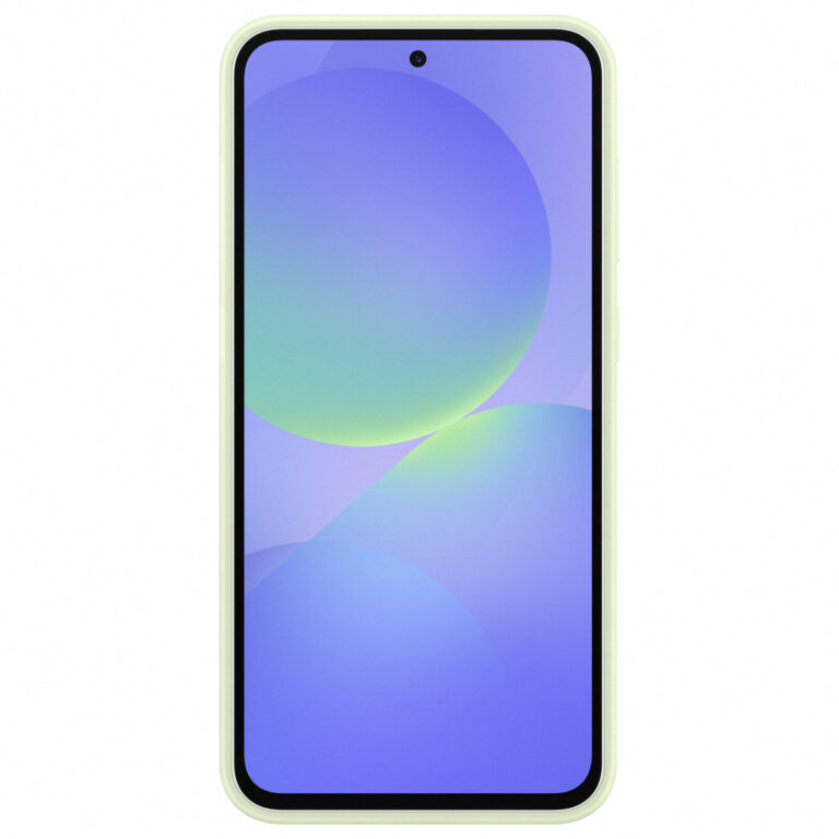 Originele Silicone Backcover Samsung Galaxy A36 - Light Green - Afbeelding 5