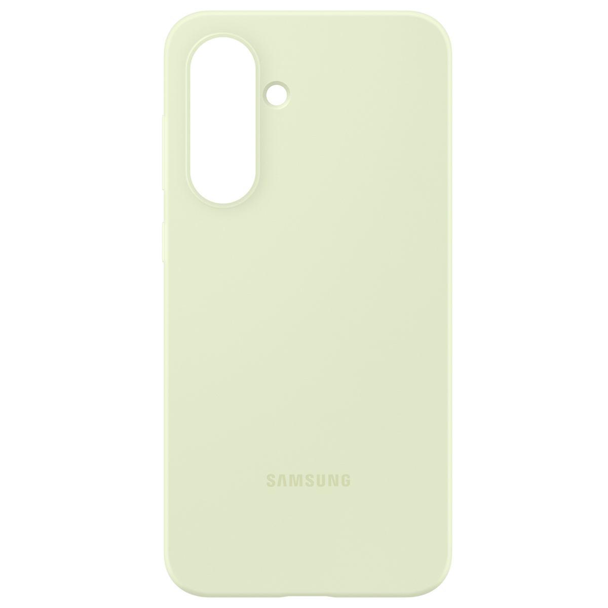 Originele Silicone Backcover Samsung Galaxy A36 - Light Green - Afbeelding 4