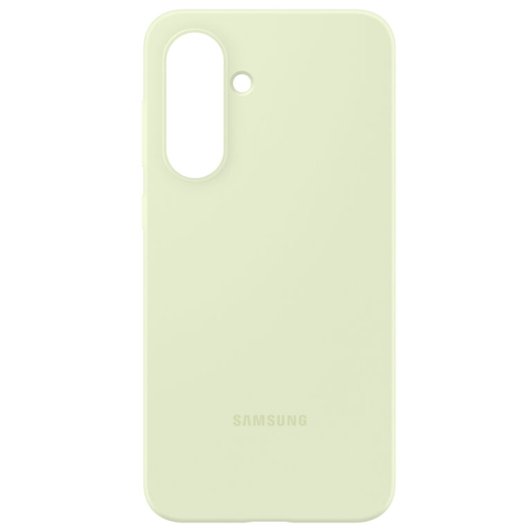 Originele Silicone Backcover Samsung Galaxy A36 - Light Green - Afbeelding 4
