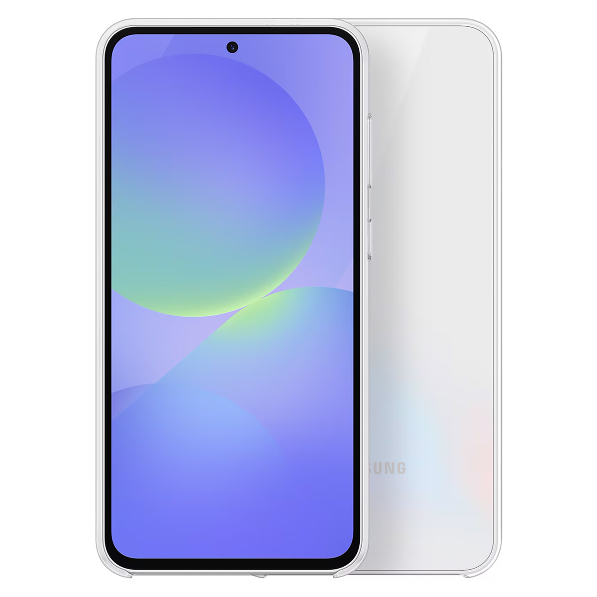 Originele Clear Hardcase Backcover Samsung Galaxy A36 - Clear - Afbeelding 3