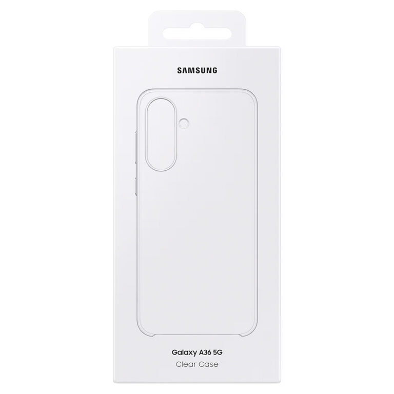 Originele Clear Hardcase Backcover Samsung Galaxy A36 - Clear - Afbeelding 2