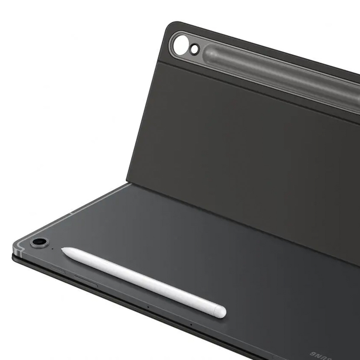 Originele Book Cover QWERTY Keyboard Samsung Galaxy Tab S10 FE Plus - Zwart - Afbeelding 6