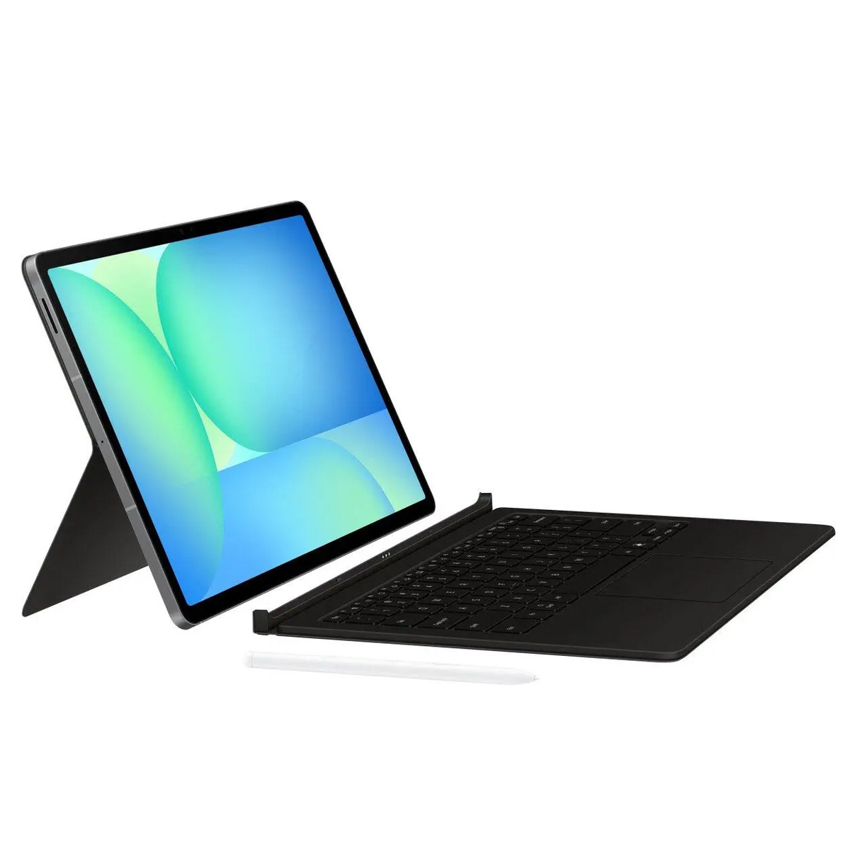 Originele Book Cover QWERTY Keyboard Samsung Galaxy Tab S10 FE Plus – Zwart