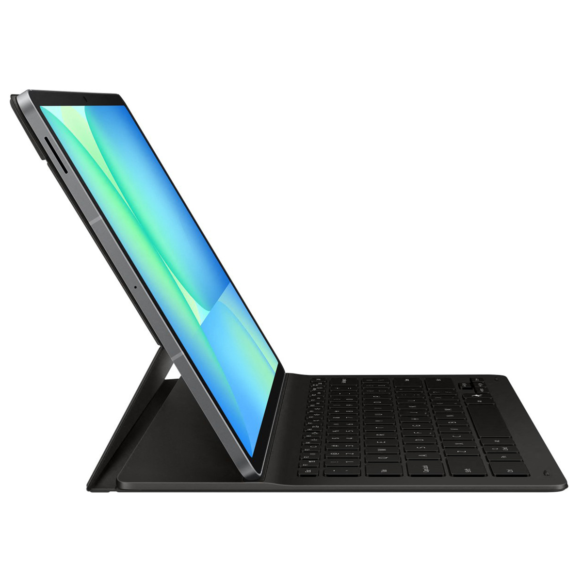 Originele Book Cover Keyboard Slim Samsung Galaxy Tab S10 FE Plus - Zwart - Afbeelding 9