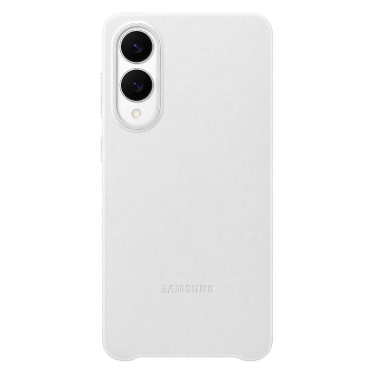 Originele KindSuit Vegan Leather Case Samsung Galaxy S25 Edge - Light Grey - Afbeelding 4