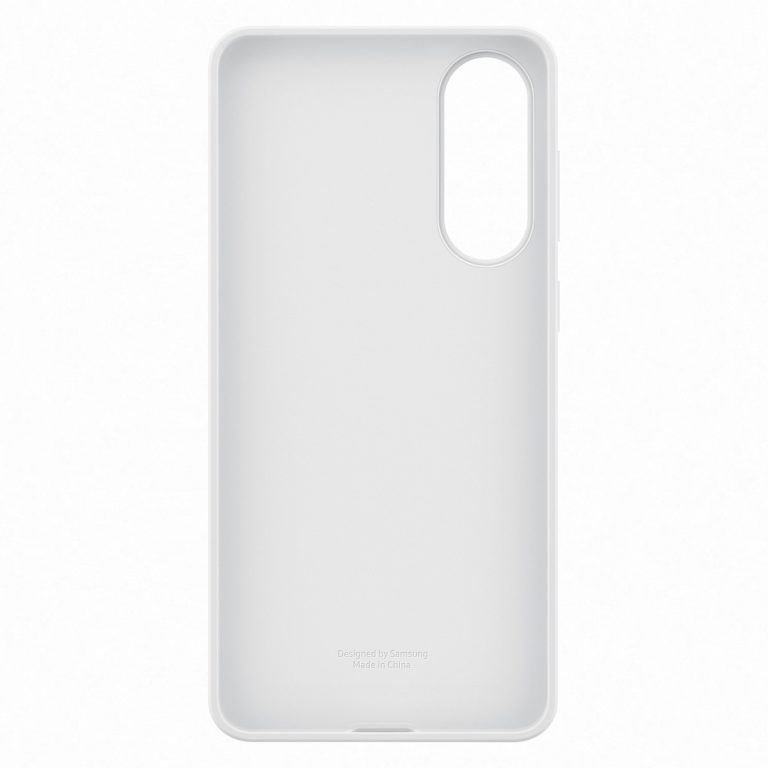 Originele Silicone Backcover Samsung Galaxy S25 Edge - Light Grey - Afbeelding 3