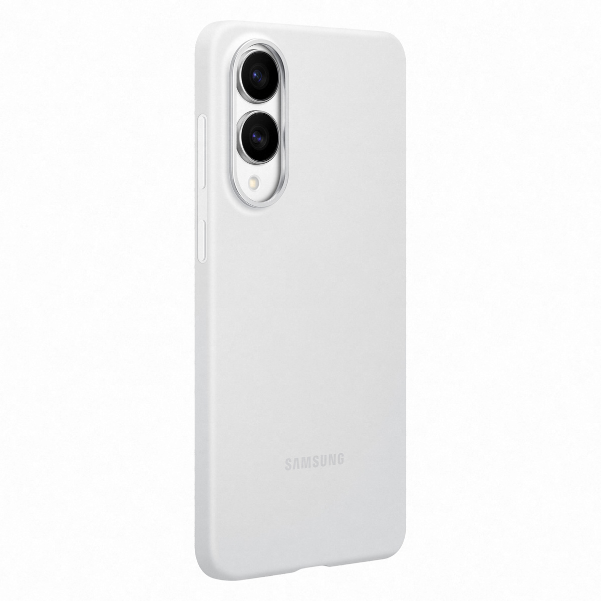 Originele Silicone Backcover Samsung Galaxy S25 Edge - Light Grey - Afbeelding 2