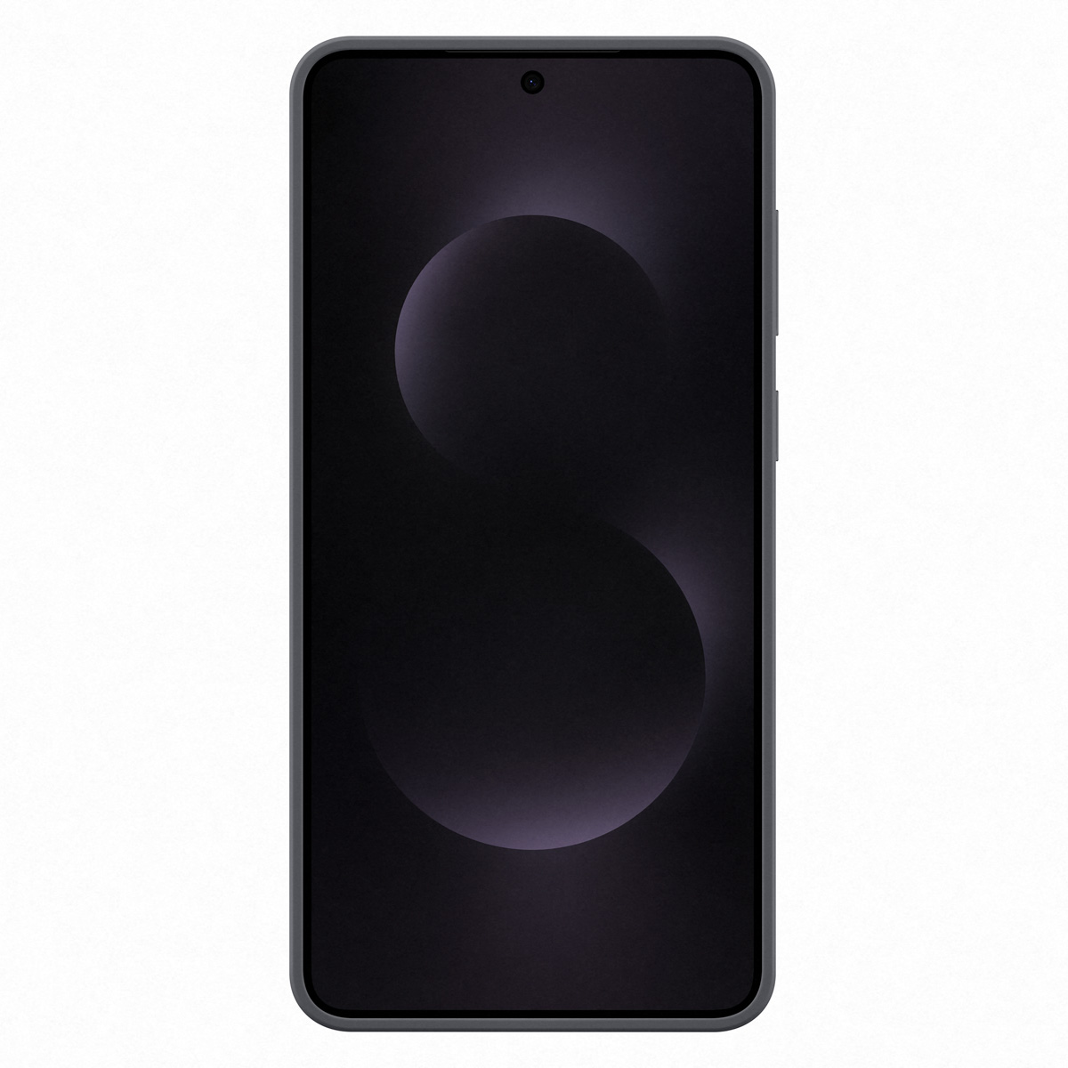 Originele Silicone Backcover Samsung Galaxy S25 Edge - Zwart - Afbeelding 3