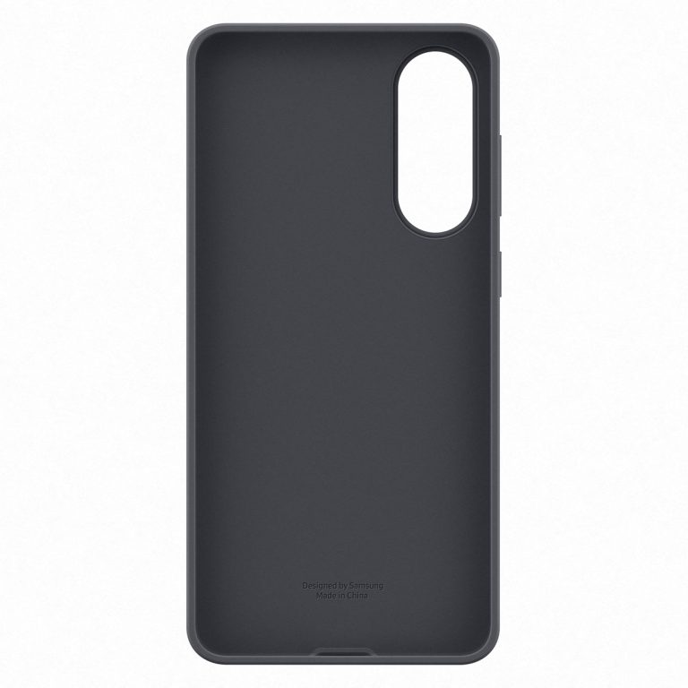 Originele Silicone Backcover Samsung Galaxy S25 Edge - Zwart - Afbeelding 4