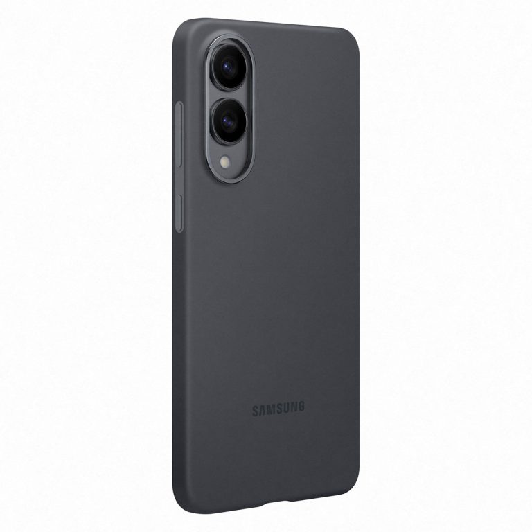Originele Silicone Backcover Samsung Galaxy S25 Edge - Zwart - Afbeelding 3