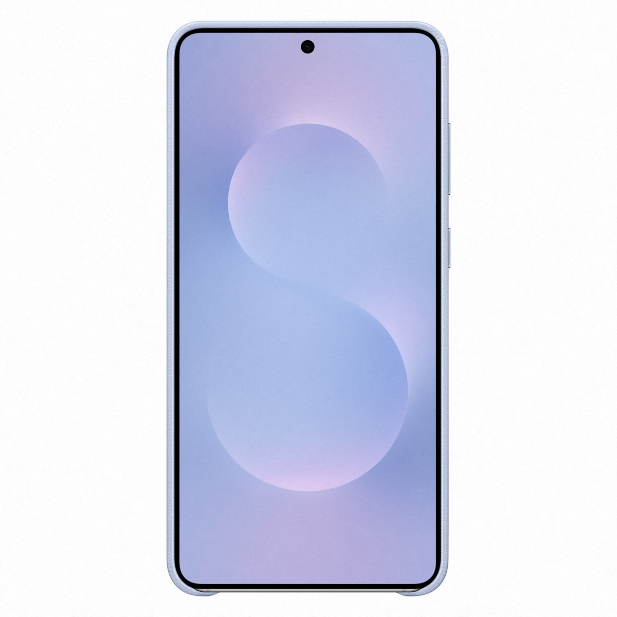 Originele KindSuit Vegan Leather Case Samsung Galaxy S25 Edge - Light Blue - Afbeelding 3