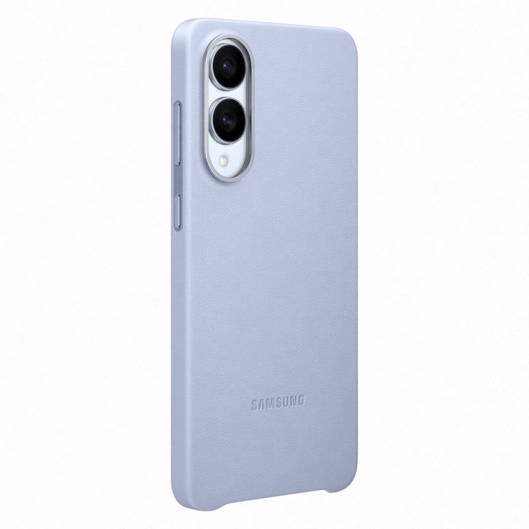 Originele KindSuit Vegan Leather Case Samsung Galaxy S25 Edge - Light Blue - Afbeelding 2