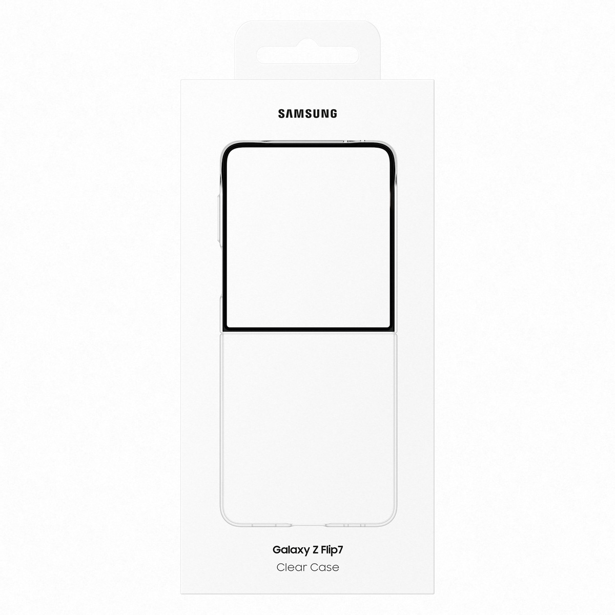 Originele Clear Case Samsung Galaxy Z Flip 7 - Transparant - Afbeelding 7