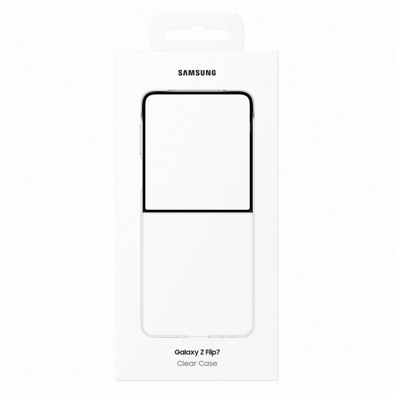 Originele Clear Case Samsung Galaxy Z Flip 7 - Transparant - Afbeelding 2