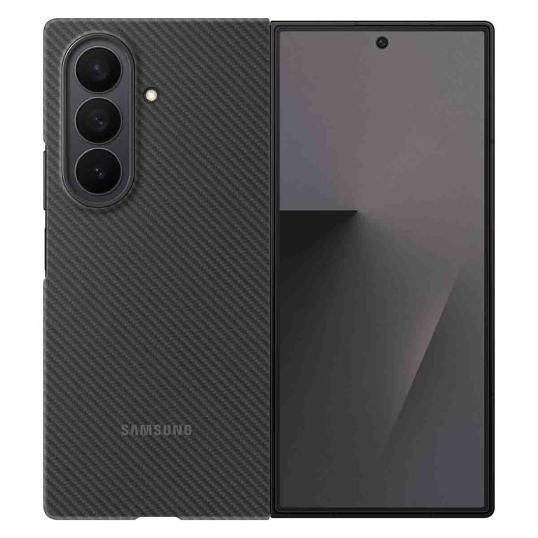 Carbon Shield Case Samsung Galaxy Z Fold 7 - Black - Afbeelding 2