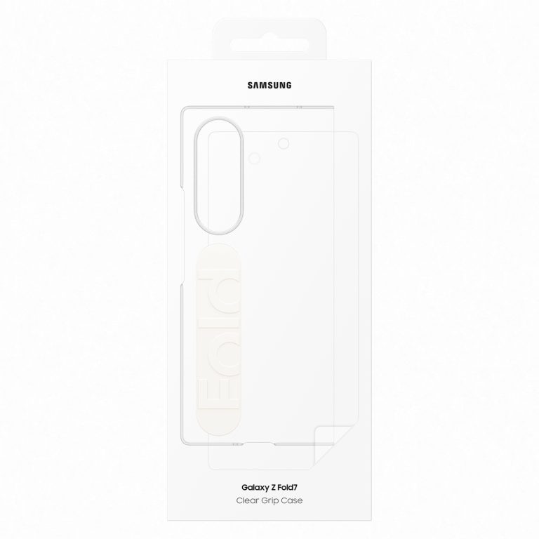 Clear Grip Case Samsung Galaxy Z Fold 7 - Transparant - Afbeelding 2
