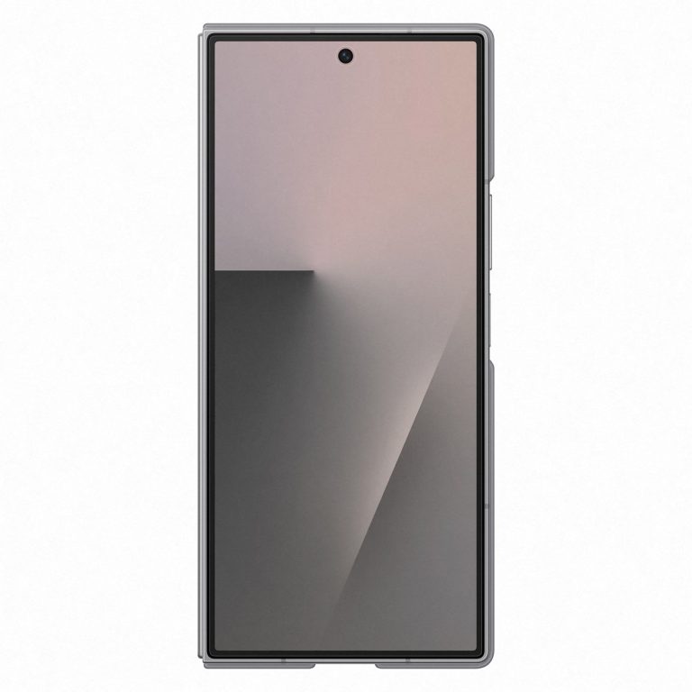 Silicone Case met stand Samsung Galaxy Z Fold 7 - Gray - Afbeelding 4