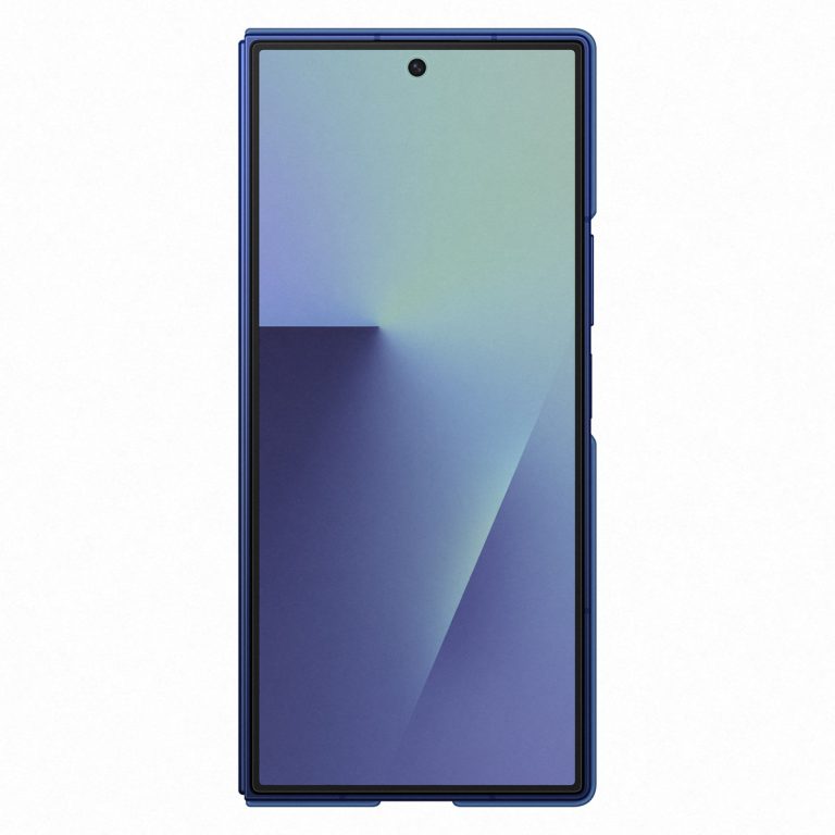 Silicone Case met stand Samsung Galaxy Z Fold 7 - Blue - Afbeelding 5