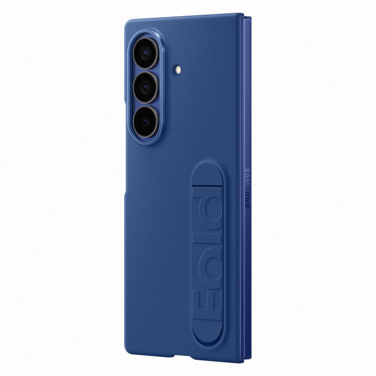 Silicone Case met stand Samsung Galaxy Z Fold 7 - Blue - Afbeelding 6