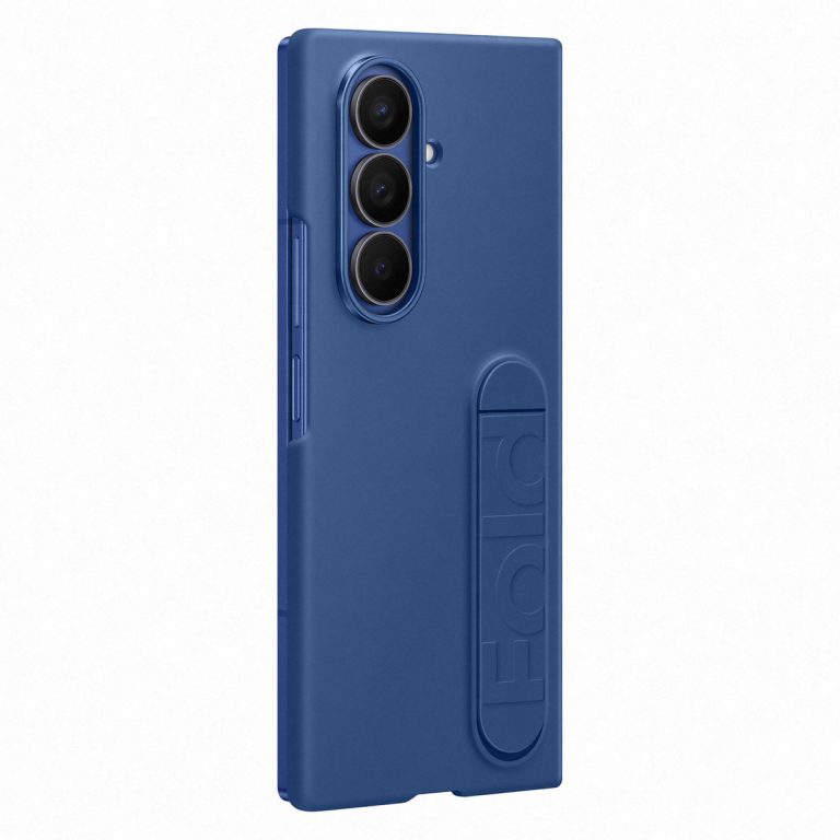 Silicone Case met stand Samsung Galaxy Z Fold 7 - Blue - Afbeelding 2