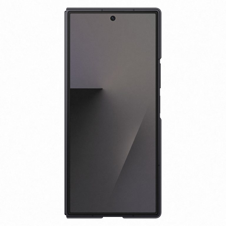 Silicone Case met stand Samsung Galaxy Z Fold 7 - Black - Afbeelding 4