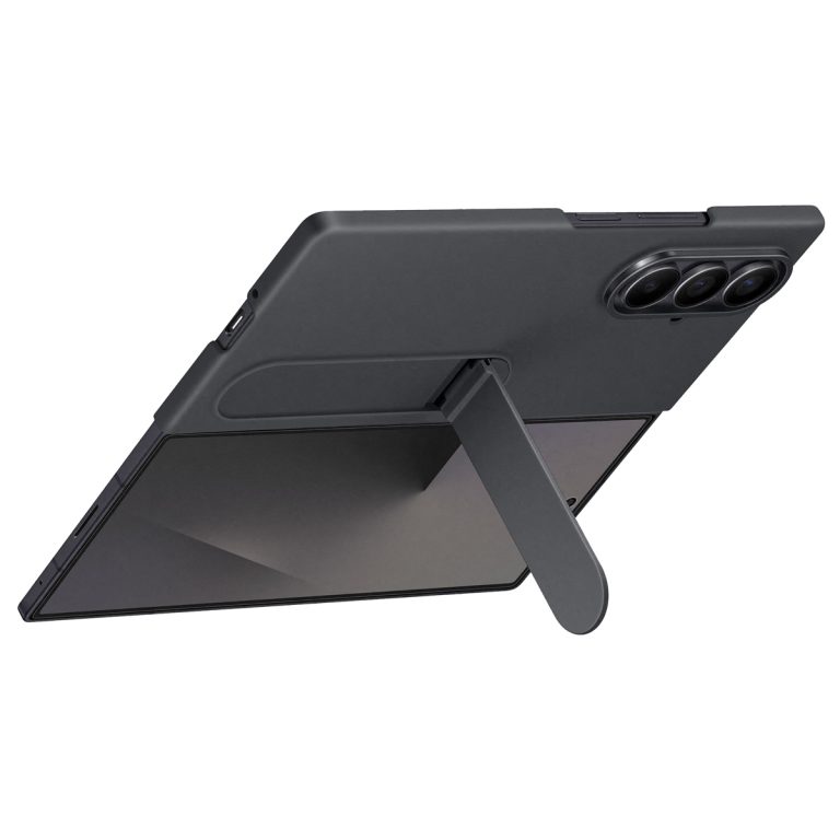Silicone Case met stand Samsung Galaxy Z Fold 7 - Black - Afbeelding 2