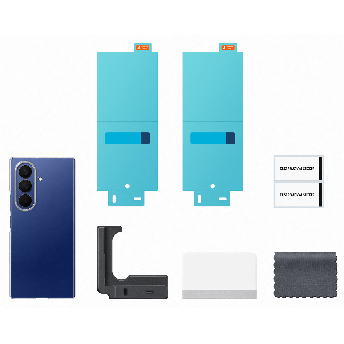 Originele Clear Case Samsung Galaxy Z Fold 7 - Transparant - Afbeelding 4