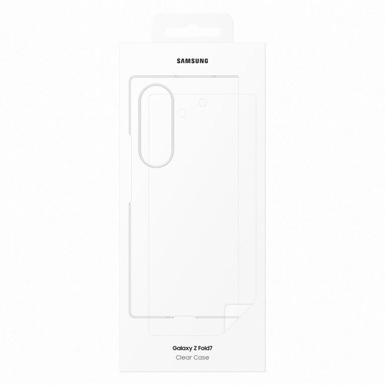 Originele Clear Case Samsung Galaxy Z Fold 7 - Transparant - Afbeelding 2
