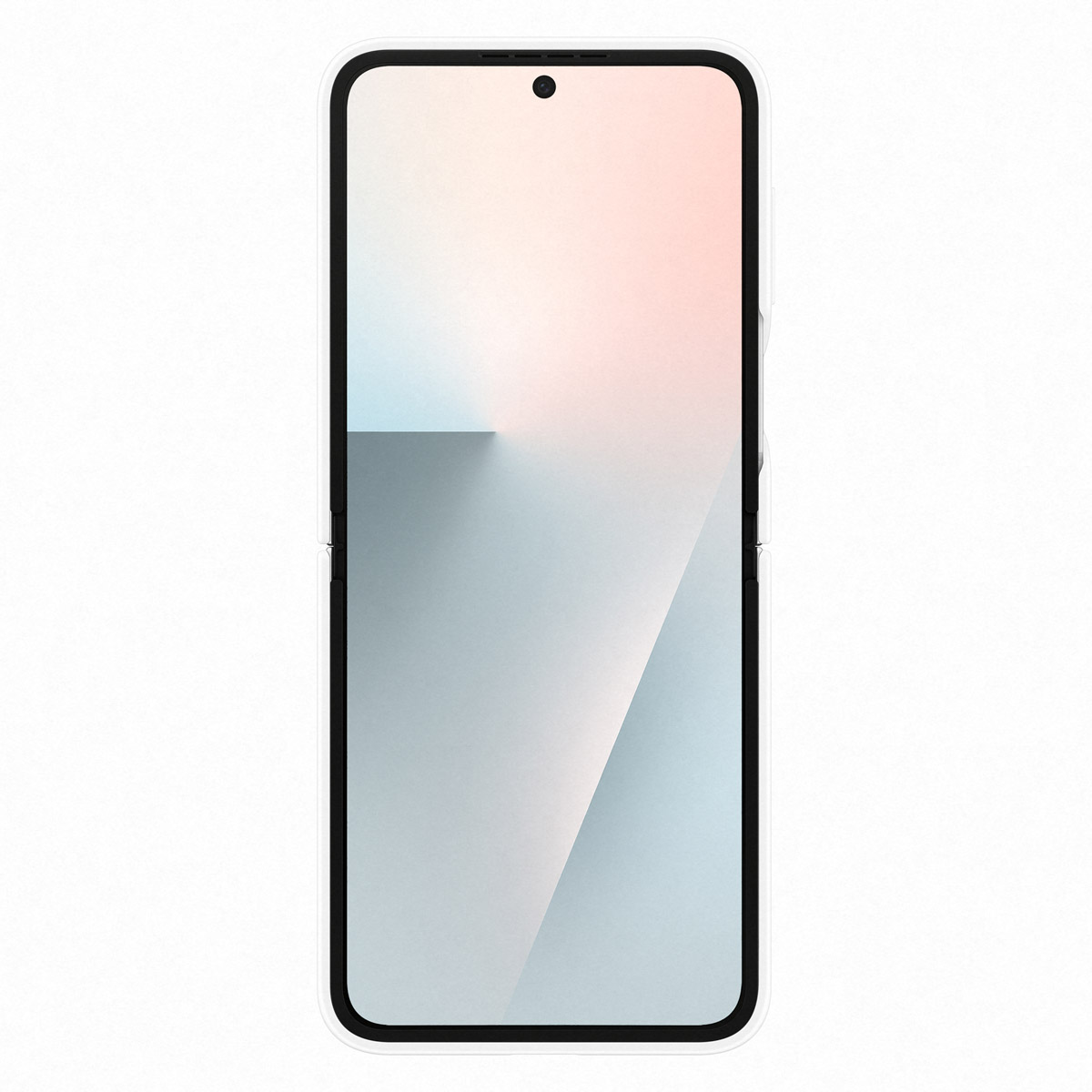 Originele Silicone Cover Ring Samsung Galaxy Z Flip 6 / Flip 7 FE - White - Afbeelding 4