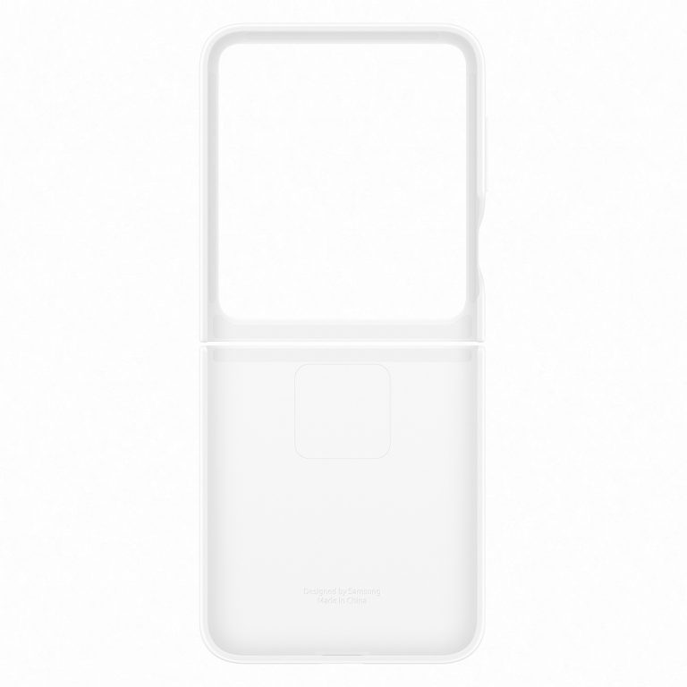 Originele Silicone Cover Ring Samsung Galaxy Z Flip 6 / Flip 7 FE - White - Afbeelding 2