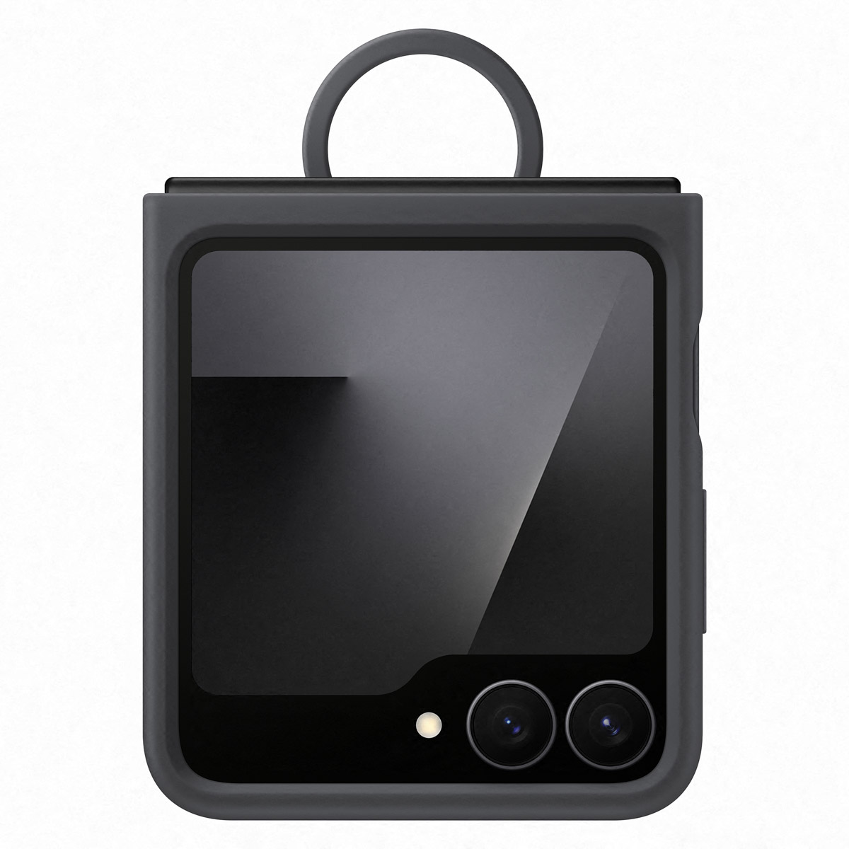 Originele Silicone Cover Ring Samsung Galaxy Z Flip 6 / Flip 7 FE - Black - Afbeelding 3