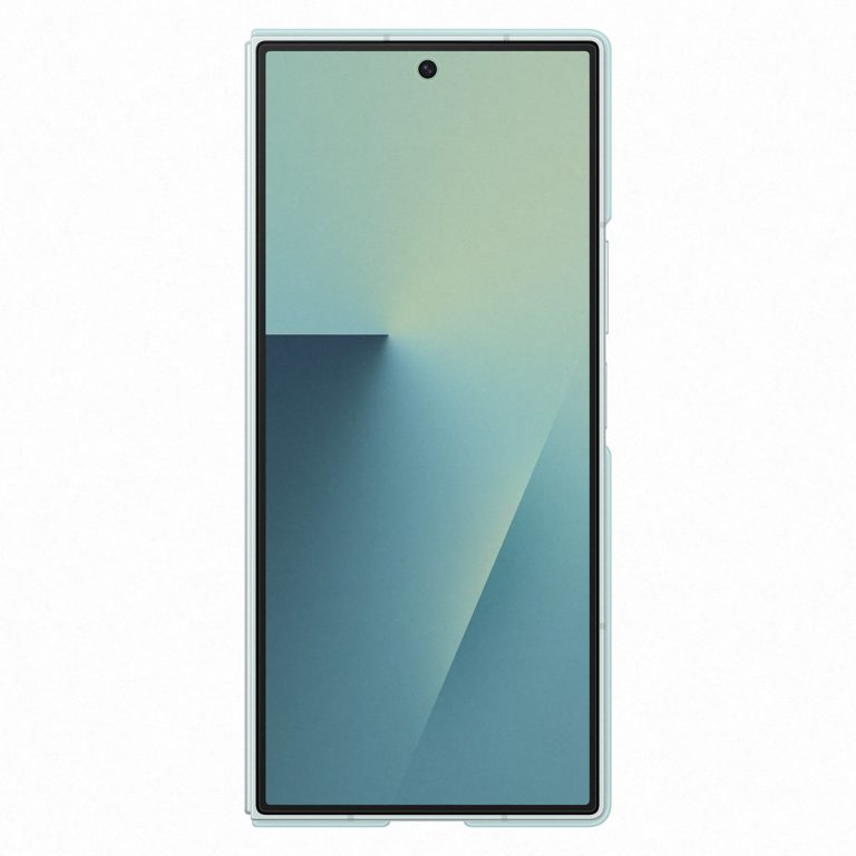 Silicone Case met stand Samsung Galaxy Z Fold 7 - Mint - Afbeelding 6